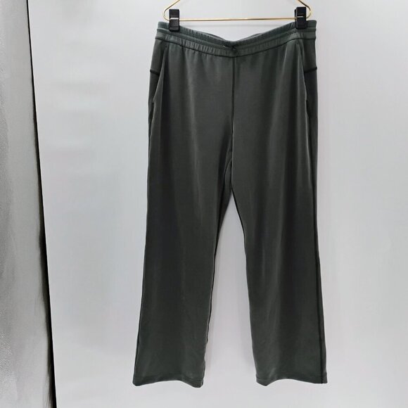 Lululemon Softstreme High-Rise Pant Size 14 r Grey Eucalyptus - Picture 4 of 14